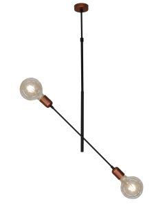 HL-3524-2 ERIC COPPER & BLACK PENDANT HOMELIGHTING 77-3795