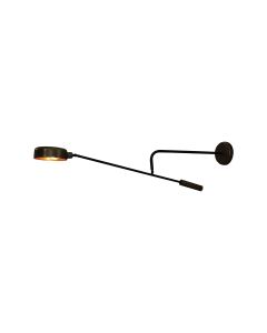 HL-3538-1 L WADE BLACK & NICKEL WALL LAMP HOMELIGHTING 77-3899