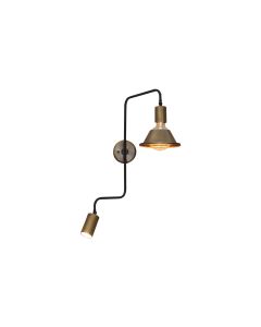 HL-3555-2L CALLIE OLD BRONZE & BLACK WALL LAMP HOMELIGHTING 77-3969