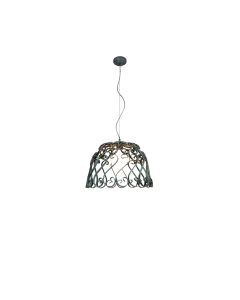 HL-3586-1PXL LEWIS WORN ANTIQUE WHITE PENDANT HOMELIGHTING 77-4024