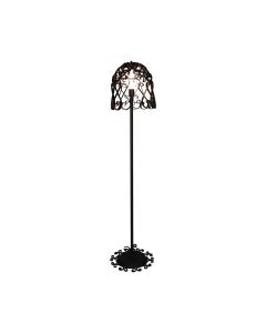 HL-3586-1F LEWIS RUSTY BROWN FLOOR LAMP HOMELIGHTING 77-4027