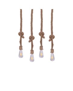 SE147-27-4 MAYA PENDANT LAMP ROPE+ HOMELIGHTING 77-4345