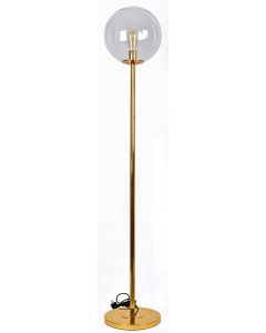 SE 3000-1 GOLD FLOOR LAMP GLOBE CLEAR 1B2 HOMELIGHTING 77-4480