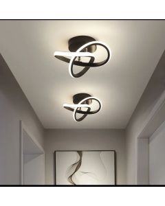 Φωτιστικό Οροφής 25x11x25cm Led 22w 3CCT 3000-4000-6500K SE LED 25 SIERRA CEILING BLACK HOMELIGHTING 77-50469