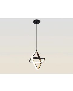 Φωτιστικό Κρεμαστό 20xH100cm Αλουμίνιο Μαύρο Led 25w 3CCT 3000-4000-6500Κ Homelighting Zeta 77-50489