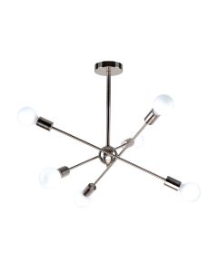 KQ 2629/6 GWEN NICKEL PENDANT Δ4 HOMELIGHTING 77-8095