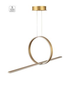 SE LED 120 MILEA PENDANT GOLD MAT Α5 HOMELIGHTING 77-8120