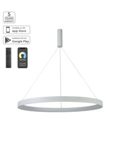 SE LED SMART 100 AMAYA PENDANT WHITE HOMELIGHTING 77-8143