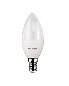 InLight E14 LED C37 8watt 3000Κ Θερμό Λευκό 7.14.08.13.1