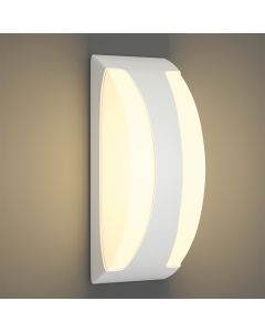 it-Lighting Wildwood - E27 Outdoor Wall Lamp in  White Color 80203624
