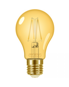 Λαμπτήρας Led Filament Amber Dimmable Α60 E27 4,5w 2000K 320lm Ø60xH105mm Enjoy EL825901