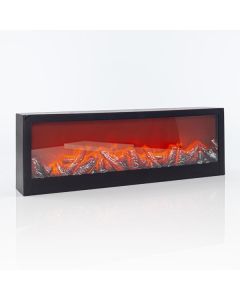 ΤΖΑΚΙ ΠΛΑΣΤΙΚΟ, ΜΑΥΡΟ, ΜΕ ΕΦΕ ΦΛΟΓΑΣ, 60x10x20cm Eurolamp 600-40596