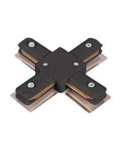 ΣΥΝΔΕΣΜΟΣ ΡΑΓΑΣ UNIVERSAL 2 ΓΡΑΜΜΩΝ ΣΤΑΥΡΟΣ ΜΑΥΡΟΣ Eurolamp 145-59027