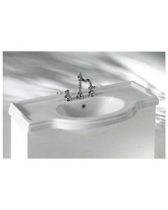 ΚΟΝΣΟΛΑ ΗΜΙΕΝΘΕΤΗ 105 ANTEA GSI WHITE  5653-300