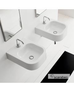 ΝΙΠΤΗΡΑΣ NEXT40/B 41x50 (1 οπή) SCARABEO WHITE  8047B-300