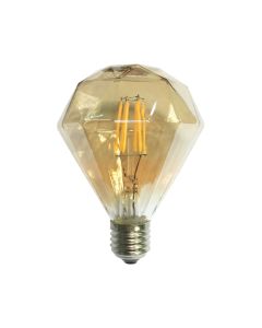 LED FILAMENT E27 AMBER DIM 6W 2700K 230V AC 590LM RA80 ACA CON956WWDIMAM