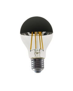 LED FILAMENT E27 DIM A60 BLACK 8W 2700K 230V AC 900LM RA80 ACA ELIOR8WWDIMB