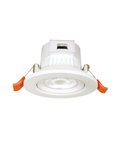 ROUND LED SPOTLIGHT 7W SWITCH 3000-4000-6000K SMD 230V 40° Ra80 PRE-SET UP 3000K ACA FALKO7R