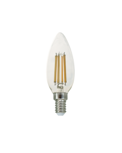 LED FILAMENT E14 C35 6W 4000K 230V AC 770LM RA80 ACA FLAM6NW