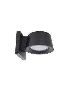 Φωτιστικό Απλίκα Εξ.Χώρου IP65 Μαύρο 12,5x15x18,5cm Led 12w 3000K 610lm Sun Light LENTE-1918