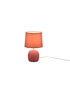 Malu Πορτατίφ με Πορτοκαλί Καπέλο και Πορτοκαλί Βάση Trio Lighting R50802618