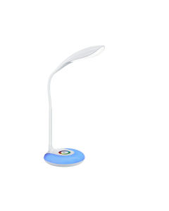 Φωτιστικό Γραφείου Λευκό, Βάση RGBW με Εύκαμπτο Βραχίονα 34x12,5cm LED 3,5w 3000K 400lm Trio Lighting Krait R52781201