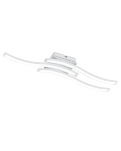 Πλαφονιέρα Οροφής 56x9xH7cm LED 3 SMD 5W 3x600lm 4000K Λευκό Ματ Trio Lighting Route R62473131