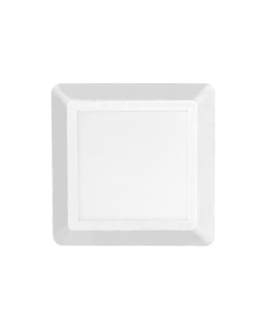 LED WALL SQUARE LUMINAIRE WHITE 230V AC IP65 4W 3000K 270LM RA80 ACA SLIM51NW