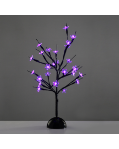 "TABLE TREE" 25 LED ΣΧΕΔΙΟ ΛΑΜΠΑΚ ΜΕ ΜΠΑΤΑΡΙΑ 3xAA ΜΩΒ IP20 10x10x45cm ACA X1025811