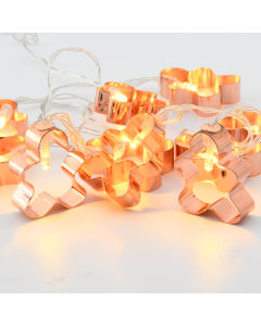 "METAL STRING LIGHTS" ΜΠΙΣΚΟΤΟ 10 LED ΛΑΜΠΑΚ ΣΕΙΡΑ ΜΠΑΤΑΡ(2xΑΑ) ΘΕΡΜΟ ΛΕΥΚΟ IP20 135+30cm ΔΙΑΦΑΝ ΚΑΛ ACA XD10WW2A