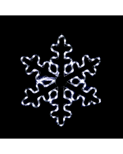 "SNOWFLAKE" 96 LED ΣΧΕΔΙΟ 4m ΜΟΝΟΚΑΝΑΛ ΦΩΤΟΣΩΛ ΨΥΧΡΟ ΛΕΥΚΟ ΜΗΧΑΝΙΣΜΟ FLASH IP44 56cm 1.5m ΚΑΛΩΔ ACA XSNOWBLEDW56