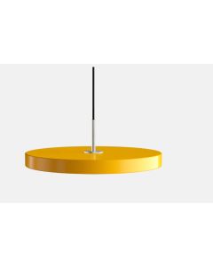 Φωτιστικό Κρεμαστό Led 16w 3000K 1300lm  43x14cm Saffron Yellow-Brass Umage Asteria 2175