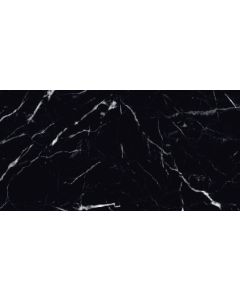 Πλακάκι Γρανίτης 60x120 εκ. Rectificato Black Marble Highgloss 