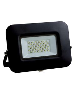 ΠΡΟΒΟΛΕΑΣ LED 30W SMD ΒΑΣΗ 360° ΜΑΥΡΟΣ IP65 6500K PLUS 147-69325