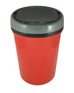 Αυτόματος Κάδος με φωτοκύτταρο 9 lt  Ø25,1x36,1cm Πλαστικό Κόκκινο Favorite Plastic Mangusta Red EAD101309DPR