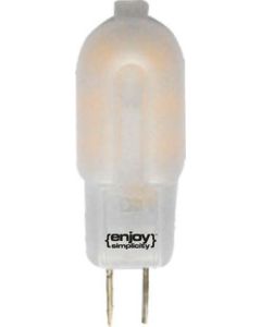 Λαμπτήρας  Led G4 2,5w 3000K 110lm Ø12x36mm AC/DC12V A++, 360 Μοίρες, Enjoy EL104113 