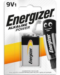 Μπαταρία Αλκαλική 9V 6LR61 Energizer Alkaline Power F016619