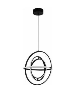 Eglo Retornio Μοντέρνο Κρεμαστό Φωτιστικό με Ενσωματωμένο LED σε Μαύρο Χρώμα 39893