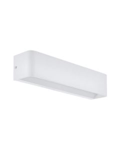 Φωτιστικό Τοίχου Λευκό Αλουμίνιο L36,5xA9xH8cm LED 3000K 1400lm Eglo Sania 4 98423