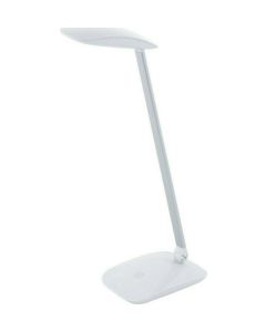 Eglo Cajero Φωτιστικό Γραφείου LED με Σπαστό Βραχίονα σε Λευκό Χρώμα 95695