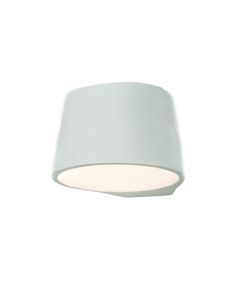 InLight Επιτοίχιο φωτιστικό λευκό από γύψο 1XE14 D:15,5cm 43375