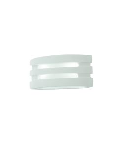 InLight Επιτοίχιο φωτιστικό λευκό από γύψο 1XE14 D:28cm 43390