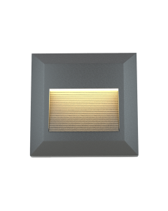 it-Lighting Salmon LED 2W 3CCT Outdoor Wall Lamp Anthracite CCT D:12.4cmx12.4cm 80201840