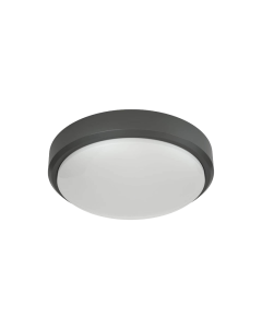 it-Lighting Echo LED 15W 3CCT Outdoor Ceiling Light Anthracite D:21cmx6cm 80300240