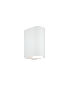 it-Lighting Michigan 2xGU10 Outdoor Up-Down Wall Lamp White D:14.7cmx9cm 80200124