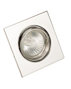 InLight Χωνευτό σποτ από χρώμιο μέταλλο 1XGU10 D:9cm 43278-Χρώμιο