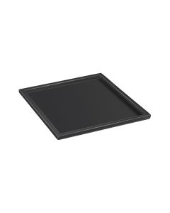 Δίσκος Καφέ Coffee Tray W30xD30xH1 cm Brass  Black Mat Sanco Hotel Amenities 0137-M116