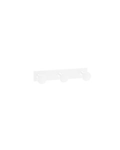 Άγκιστρο Τριπλό White Mat W13xD3,5xH3,5cm Sanco Bath Robe Hook 0683-M101