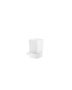 Ποτηροθήκη Επιτοίχια  Sanco Allegory White Matt 25601-M101