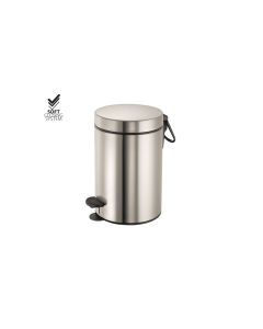 Χαρτοδοχείο 3lt Soft Closιng System Brushed Nickel Sanco Waste Bins 90689-A73